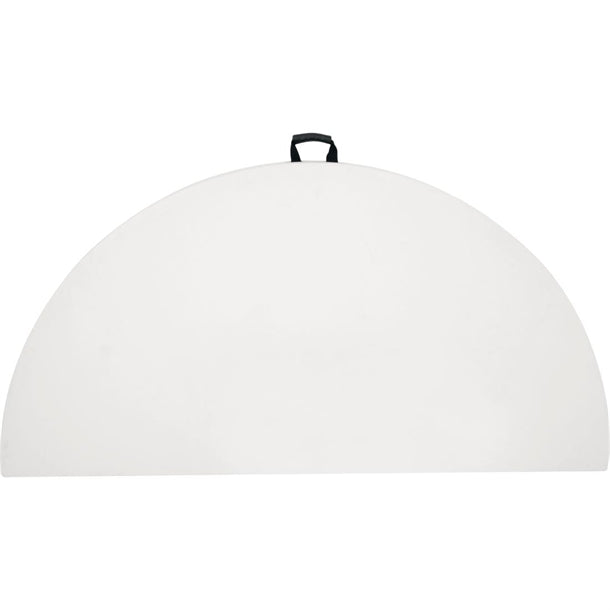 Bolero Round PE Centre Folding Table White 6ft hc270