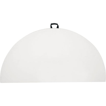 Bolero Round PE Centre Folding Table White 6ft hc270
