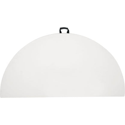 Bolero Round PE Centre Folding Table White 6ft hc270