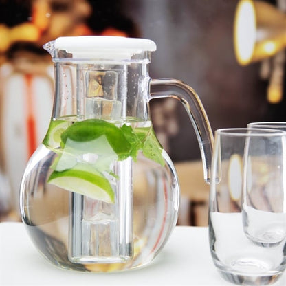 Olympia Kristallon Jug With Cooling Tube Polycarbonate Plain 1600ml hc356