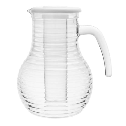 Olympia Kristallon Jug With Cooling Tube Polycarbonate Ridged 1600ml hc357