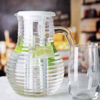 Olympia Kristallon Jug With Cooling Tube Polycarbonate Ridged 1600ml hc357