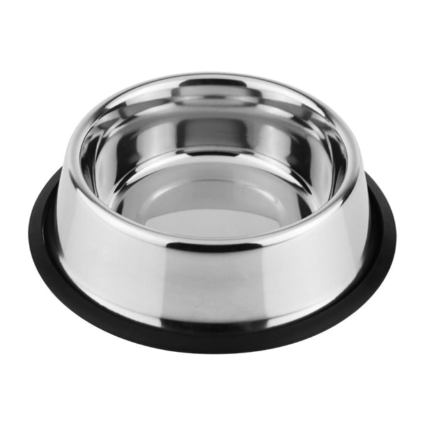 Bolero Stainless Steel Medium Dog Bowl 200mm hc398