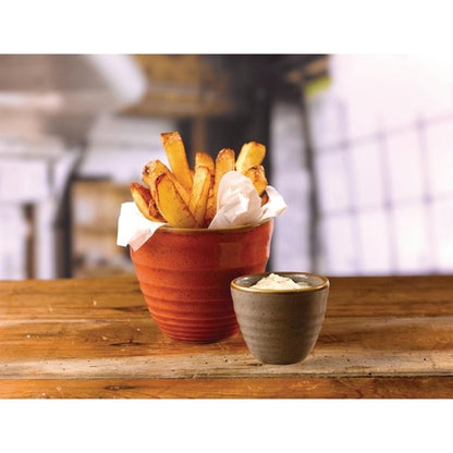 Churchill Stonecast Spiced Orange Ripple Dip Pots 57ml (12 Pack) hc835
