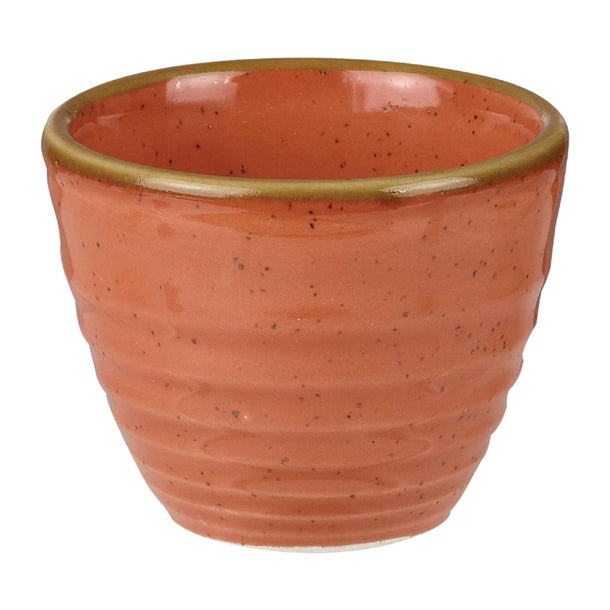 Churchill Stonecast Spiced Orange Ripple Dip Pots 57ml (12 Pack) hc835