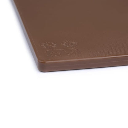Hygiplas Low Density Antibacterial Chopping Board Brown 450x300x10mm hc857