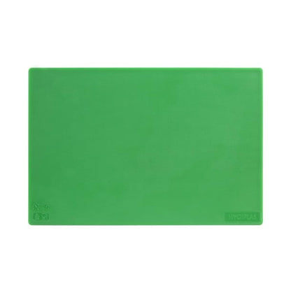 Hygiplas Low Density Antibacterial Chopping Board Green 450x300x10mm hc858