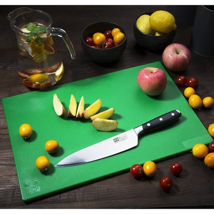Hygiplas Low Density Antibacterial Chopping Board Green 450x300x10mm hc858