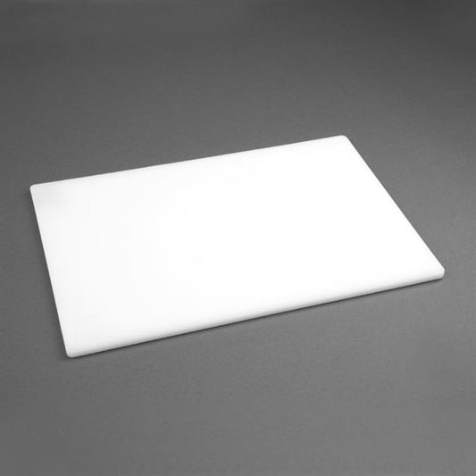 Hygiplas Low Density Antibacterial Chopping Board White 450x300x10mm hc860