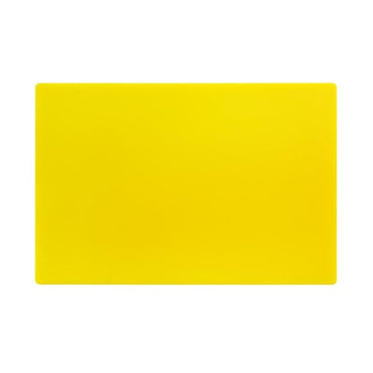 Hygiplas Low Density Antibacterial Chopping Board Yellow 450x300x10mm hc861