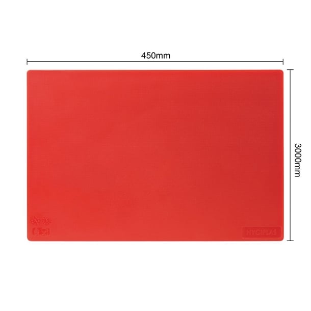 Hygiplas High Density Antibacterial 6-Piece Chopping Board Set 450x305x12mm hc862