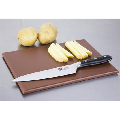 Hygiplas High Density Brown Chopping Board Small 305x229x12mm hc864