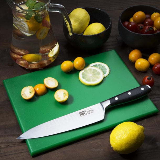 Hygiplas High Density Green Chopping Board Small 305x229x12mm hc865