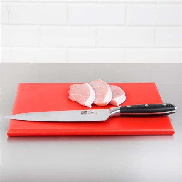 Hygiplas High Density Red Chopping Board Small 305x229x12mm hc866