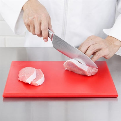 Hygiplas High Density Red Chopping Board Small 305x229x12mm hc866
