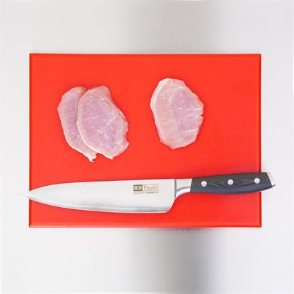 Hygiplas High Density Red Chopping Board Small 305x229x12mm hc866