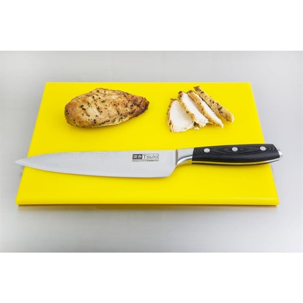 Hygiplas High Density 6-Piece Chopping Board Set 300x255x12mm hc869