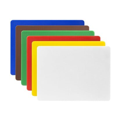 Hygiplas Low Density 6-Piece Chopping Board Set 300x225x10mm hc885