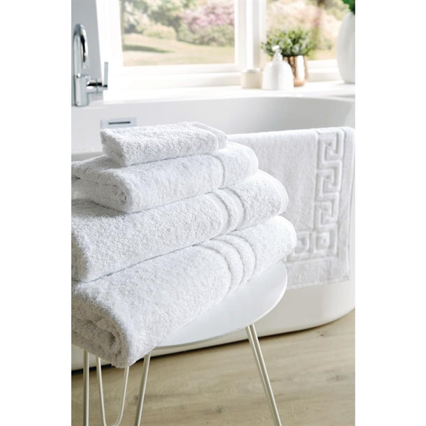 Eco Towel White Face Cloth 30x30cm (10 Pack) hd217