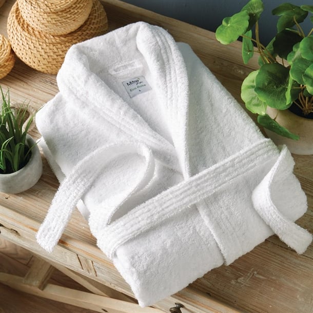 Eco Robe, Bathrobes White - Large hd222