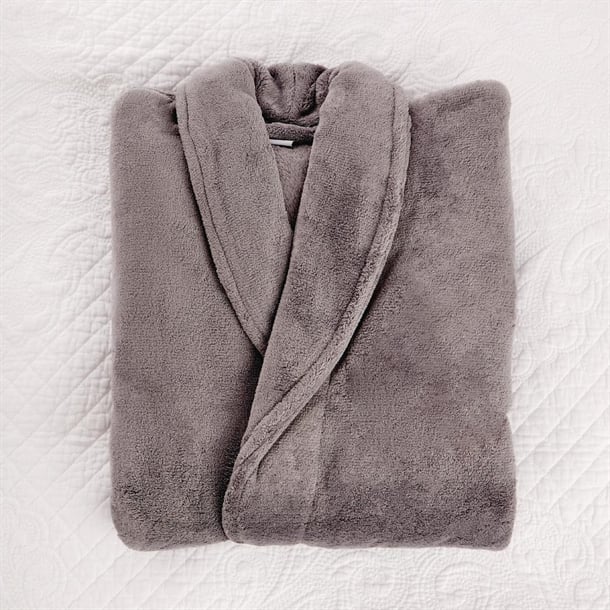 Mitre Comfort Vienna Bathrobe Grey L hd237