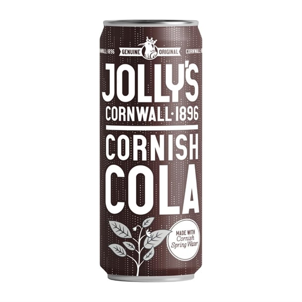 Jolly's Cornish Cola Cans 250ml (24 Pack) hn944