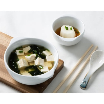 Olympia Whiteware Eared Bowls 250ml (6 Pack) hp853