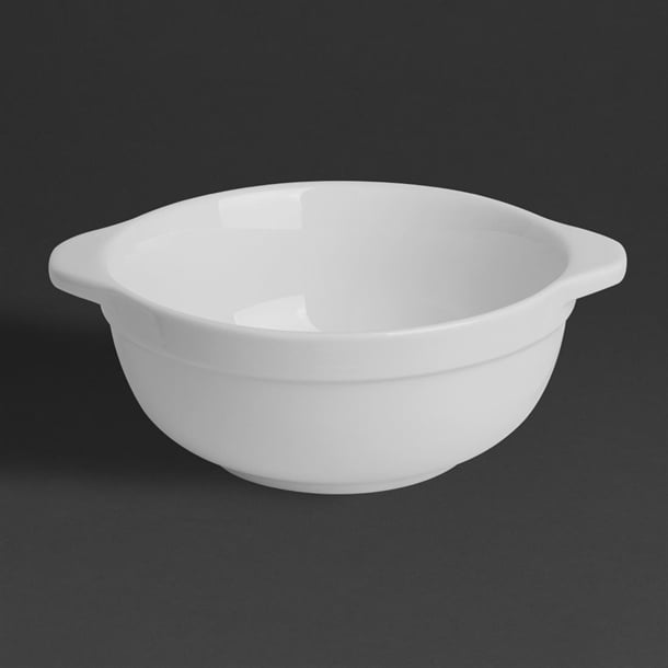 Olympia Whiteware Eared Bowls 640ml (4 Pack) hp854