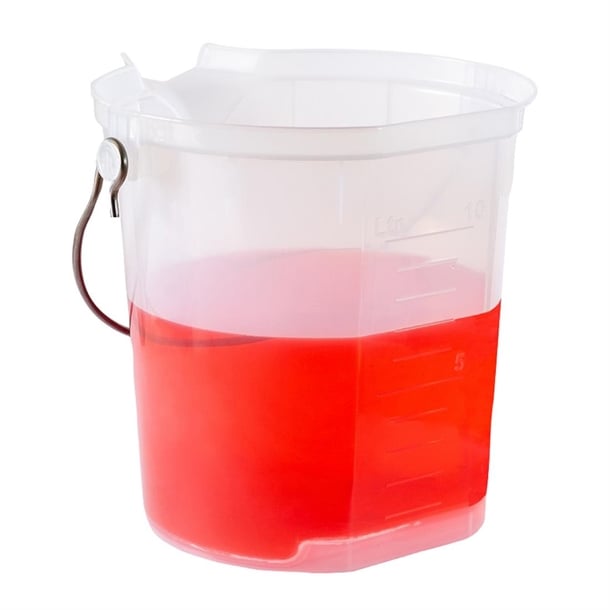 Pro-Measures Polypropylene Measuring Bucket 10Ltr hp872