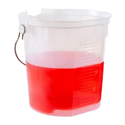 Pro-Measures Polypropylene Measuring Bucket 20Ltr hp874