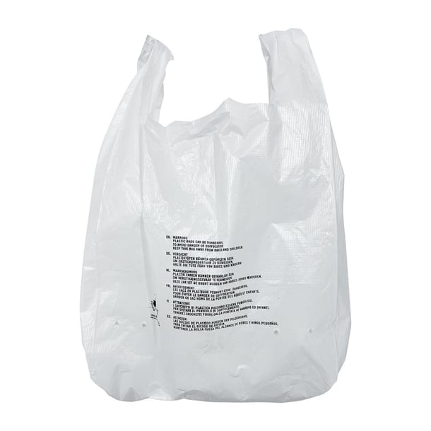 Fiesta Recyclable Large White Carrier Bag (1000 Pack) hp875