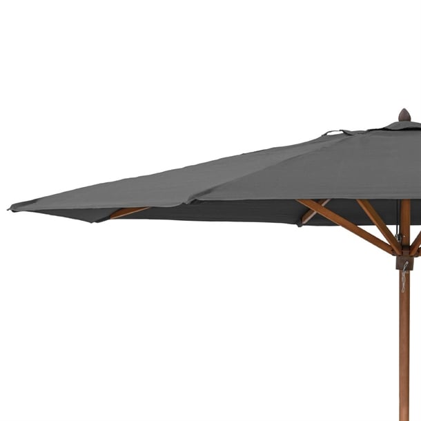 Rowlinson Picnic Table 5ft with Grey Parasol 2.7m & Base 15kg hp895