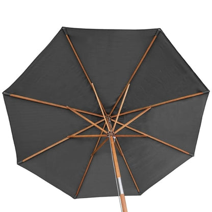 Rowlinson Picnic Table with Grey Parasol 2.7m p_hp890