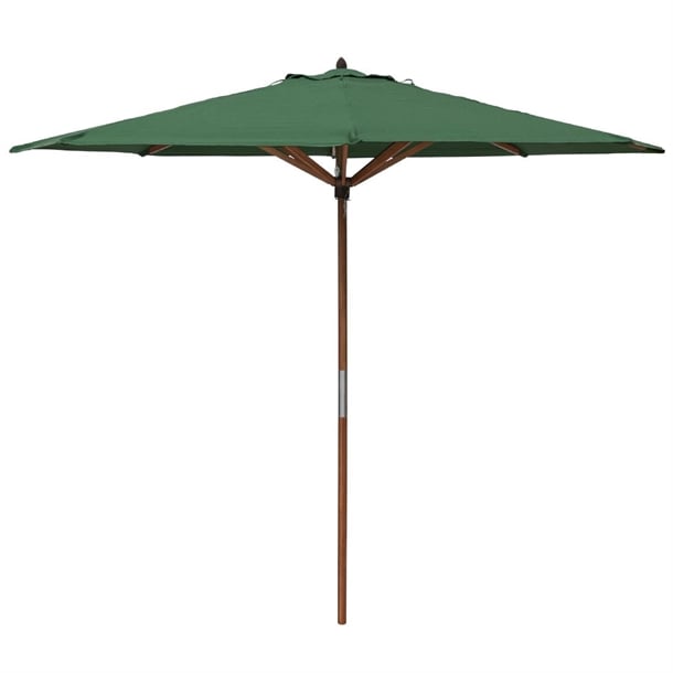 Rowlinson Willington Wooden Parasol Green 2.7m hp884