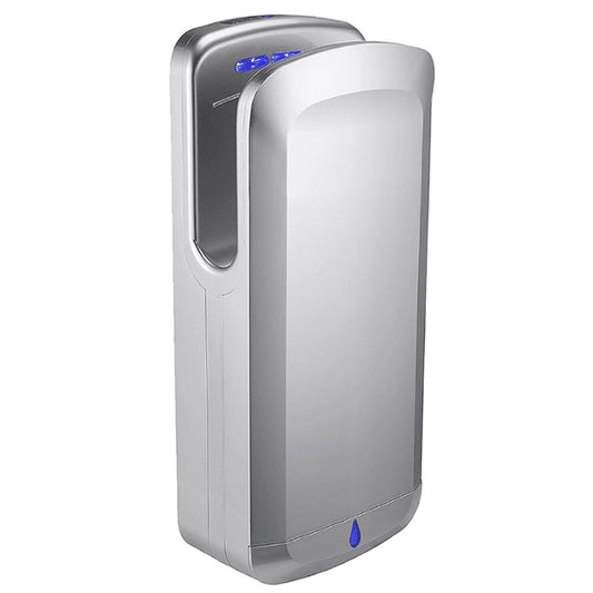 Dryflow Jet Force Junior HEPA Hand Dryer Silver hp901