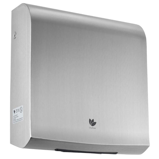 Dryflow EcoWave HEPA Hand Dryer Brushed Satin hp915