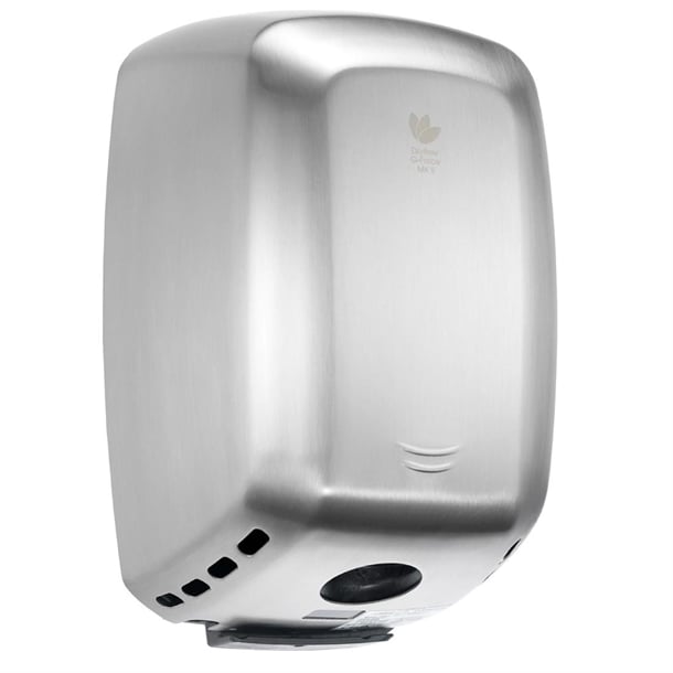 Dryflow G-Force MKII Hand Dryer with HEPA Filter Brushed Satin hp922