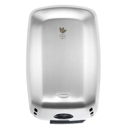 Dryflow G-Force MKII Hand Dryer with HEPA Filter Brushed Satin hp922