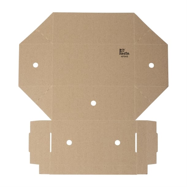Fiesta Compostable Fold-Out Takeaway Boxes (100 Pack) hp943