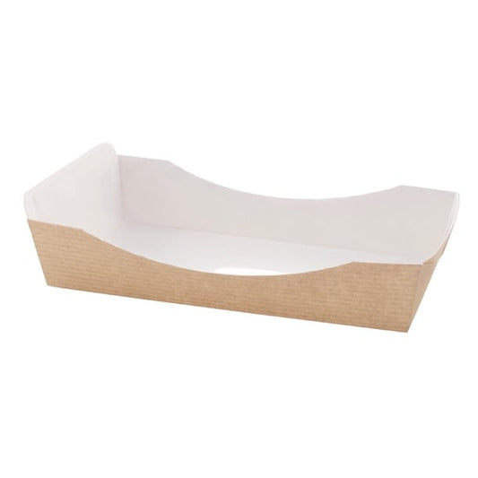 Huhtamaki Taste Croissant Tray with PET Film 'Sneezeguard' (320 Pack) hp963