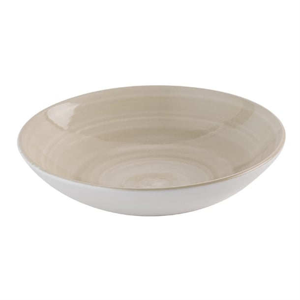 Churchill Stonecast Canvas Natural Coupe Bowls 184mm (12 Pack) hr353
