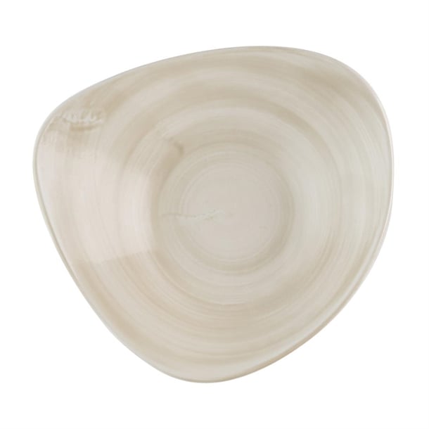Churchill Stonecast Canvas Natural Lotus Bowls 228mm (12 Pack) hr362