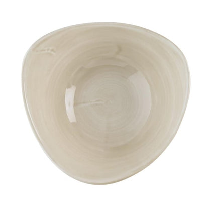 Churchill Stonecast Canvas Natural Lotus Bowls 177mm (12 Pack) hr363