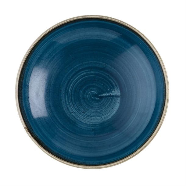 Churchill Stonecast Java Blue Coupe Bowls 184mm (12 Pack) hr385