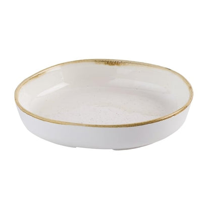 Churchill Stonecast Barley White Organic Walled Bowls 232mm (6 Pack) hr395