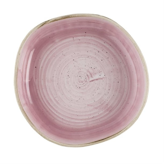 Churchill Stonecast Petal Pink Organic Walled Bowls 197mm (6 Pack) hr407