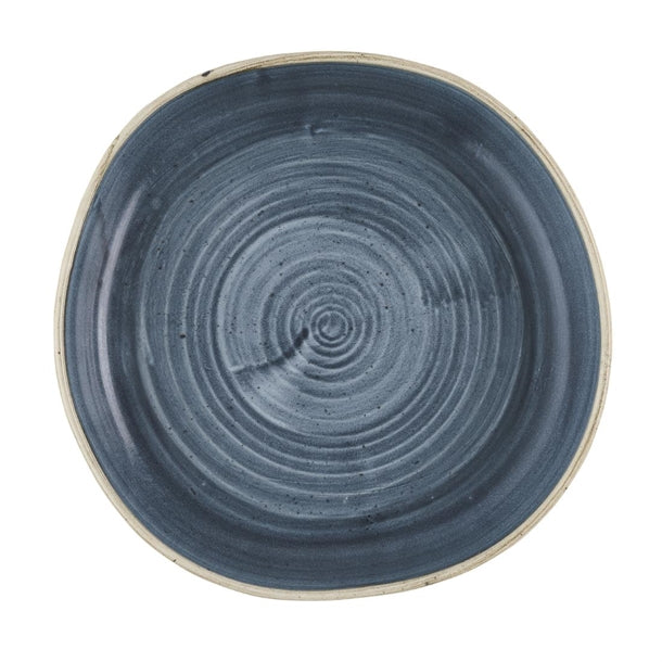 Churchill Stonecast Blueberry Organic Walled Bowls 232mm (6 Pack) hr410
