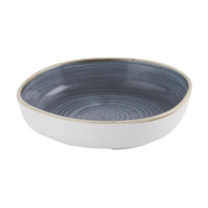 Churchill Stonecast Blueberry Organic Walled Bowls 197mm (6 Pack) hr411
