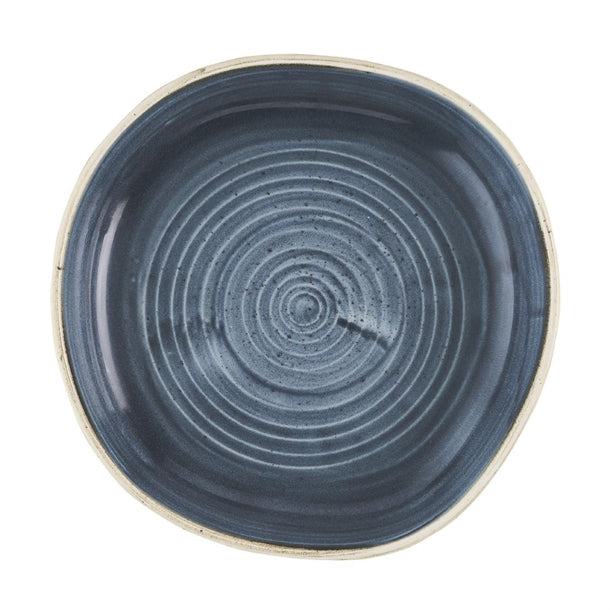 Churchill Stonecast Blueberry Organic Walled Bowls 197mm (6 Pack) hr411