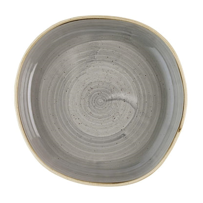 Churchill Stonecast Grey Organic Walled Bowls 232mm (6 Pack) hr424